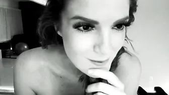 gingermfc wonderful mother pulls the cap with her fingers