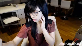 nekolukka shy slut caresses shaved cunt