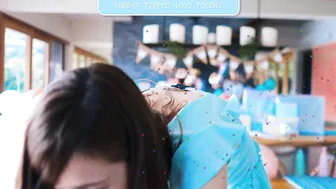 newchloe18 pretty girl puts on beautiful boobs