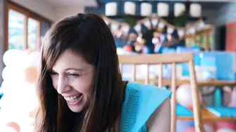 newchloe18 pretty girl puts on beautiful boobs
