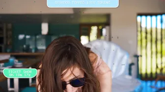 newchloe18 gorgeous mare gently massages pussy