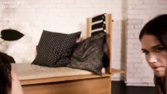 mothandrust buxom plays with long dildo