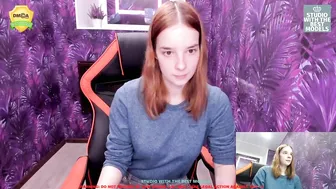 liacoy hot whore kneads pussy with a strap-on