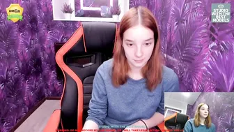 liacoy hot whore kneads pussy with a strap-on