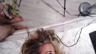 sexyfuckers808 extravagant fucking dances with a long dildo