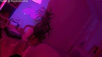 psychedelicariaa big breasted bitch gently caresses her cunt