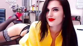 wh4thefuck crazy doll fucks pussy with phallus
