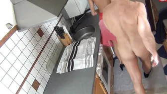 sexyRia mydirtyhobby bitch in uniform touches nipples