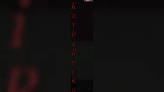 KathiRocks mydirtyhobby hot student furiously masturbating cunt