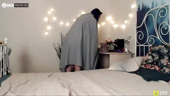 Lolly3Pop gorgeous blonde fucks both holes