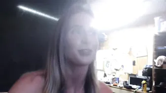 lovinsexwithtoys blonde goddess is dug into both holes.