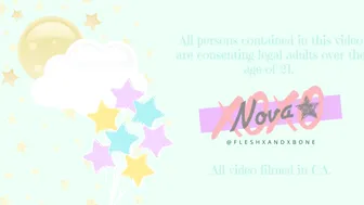 fleshxandxbone sultry blonde masturbating shaved pussy