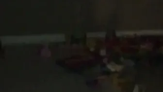 daddy slave busty blonde is sucking a pussy