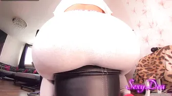 sexydea  adorable chick engages in double penetration