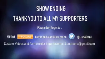 lunateeen  video from ticket show 26.10.2019