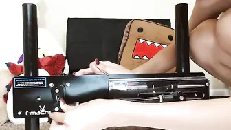 DelightfulHug  wonderful lady fucks her holes