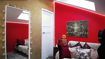 lovellylena  the sexy thing gracefully caresses to the camera all its charms