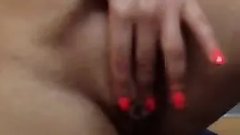 miss  fucks herself and cums wildly