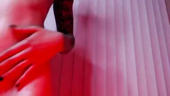 kasarawood  slutty schoolgirl shows her boobs