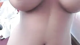 candy_j  busty blonde masturbating shaved vagina