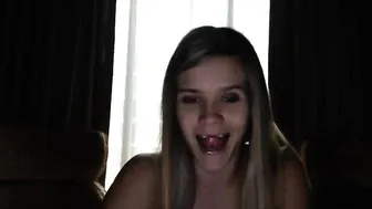 CandieCane manyvids whore lady with a tattoo shows her charms