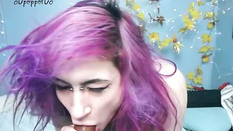 o0pepper0o  manyvids expressive lady masturbates pussy