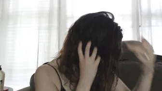 CanadianSammy  manyvids feminine female with big boobs enjoys sex toy