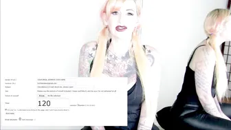 Mistress Harley  manyvids charming babe poses nude in front of the webcam