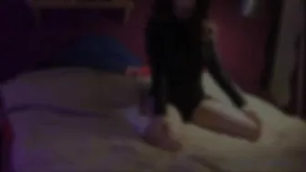 MissPaleGirl manyvids white-haired babe fucks with a dildo