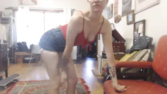 lexdollface manyvids ardent slut licks dildo