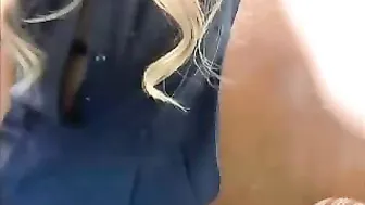 GingerBanks manyvids old slut clinks with two males at once