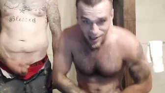 thisguy313 Openwork blonde erotically moving in front of the camera
