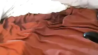 gacoupleswings beautiful bitch caresses the body