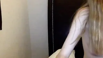 tinygirltakesbigcock straddled cock and moans loudly