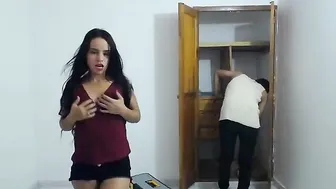 ssshhh1995 Cute brown-haired woman performs double fuck