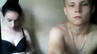 beautyddroom Naughty brunette is petting natural tits