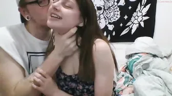 kittenandherdaddy Fucking bitch in stockings seduces with beautiful legs