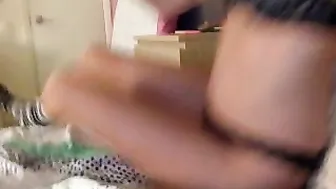 KayleeHeart manyvids busty slut caresses shaved cunt