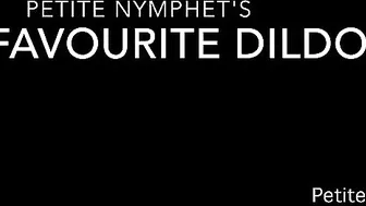 Petite Nymphet manyvids teen bitch fucks pussy with phallus