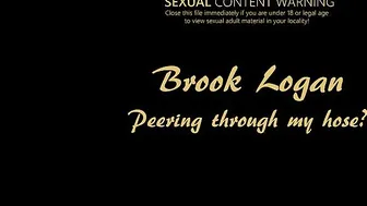 Brooke Logan manyvids asshole babe has shaved pussy