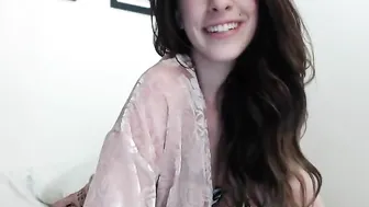 Audrey manyvids cute blonde erotically posing in stockings