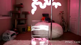 fiery_redhead two fingers in pussy