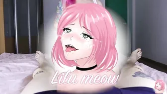Leah Meow playing with a vibrator