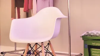 KATEELIFE white-haired  cam girl  posing in lingerie