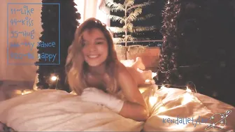 kendalltyler sweet lady caresses rubber penis