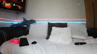 slemgem wild confused jumps on sex toy