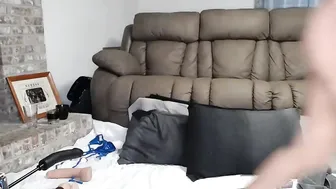 champagnefun busty whore jerks both holes