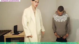 Purple_Gang hot chick fucks shaved pussy