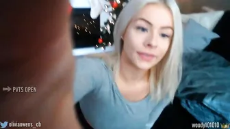 oliviaowens decided to arrange a vipshow with a vulgar contest