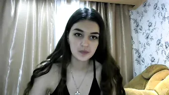 Krohka17 charming wench rides sex toy